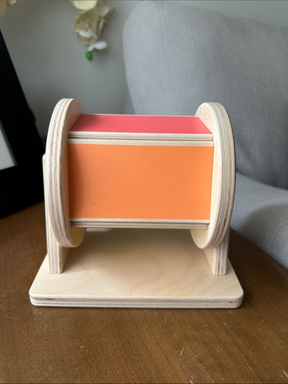 Lovevery spinning rainbow toy